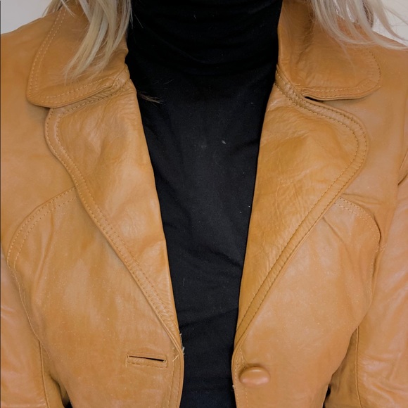 ⚡️Vintage Leather Jacket⚡️ - Picture 2 of 16